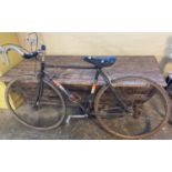 Vintage Peugeot 'Carbolite' 103 drop handle bar bicycle. (B.P. 21% + VAT)