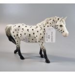 Beswick spotted walking pony Appaloosa model 1516, designed by Arthur Gredington. (B.P. 21% + VAT)