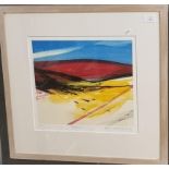 Neil Canning, (20th century British), 'Border', artist's proof limited edition print, signed in