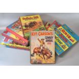 Box of vintage (mostly 1950's) annuals to include: 'The Rover Book', 'Monster book for boys', 'Billy