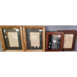 Group of assorted modern glazed picture frames. (5) (B.P. 21% + VAT)