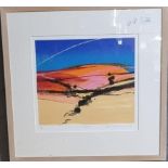 Neil Canning, (20th century British), 'Crossing', artist's proof limited edition coloured print