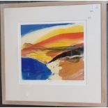 Neil Canning (20th century British), 'Coast', limited edition artist's proof coloured print signed