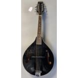 A Tanglewood Guitar Company UK 8 string mandolin with ebonised finish. (B.P. 21% + VAT)