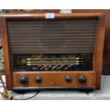 McMichael walnut cased valve radio (not for use). (B.P. 21% + VAT) not for use