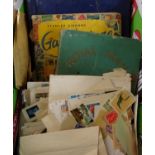 All world selection of stamps in three old albums, packets and loose. (B.P. 21% + VAT)