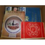 Four china reference books: 'Swansea Porcelain' reprinted 1978, 'Swansea Commemorative Pottery',