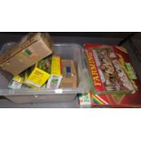Collection of farming related toys, to include: Britains farm playbase x2 in original box, farming