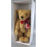 A Merrythought Royal Mint Christmas Teddy Bear in original box and carton. (B.P. 21% + VAT)