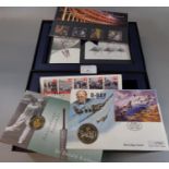 Great Britain collection of Millennium presentation packs for 1999 to 2000 in special box and