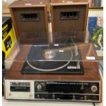Vintage Electrophonic Music Centre MK1 with Stereo Eight Track together with two Electrophonic
