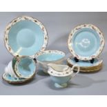 Shelley 'Forget-me-not' tea set in the Gainsborough pattern from the 1913-1926 period, to include