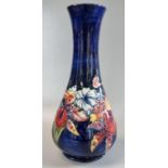Moorcroft Art Pottery tube lined 'Orchid' vase