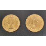 Two gold full sovereigns dated 1966 and 1974 (2) (B.P. 21% + VAT)