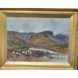 Robert Weir Allan, RSW, RWS (British 1852-1942), 'Catacol Glen, Isle of Arran', signed and dated