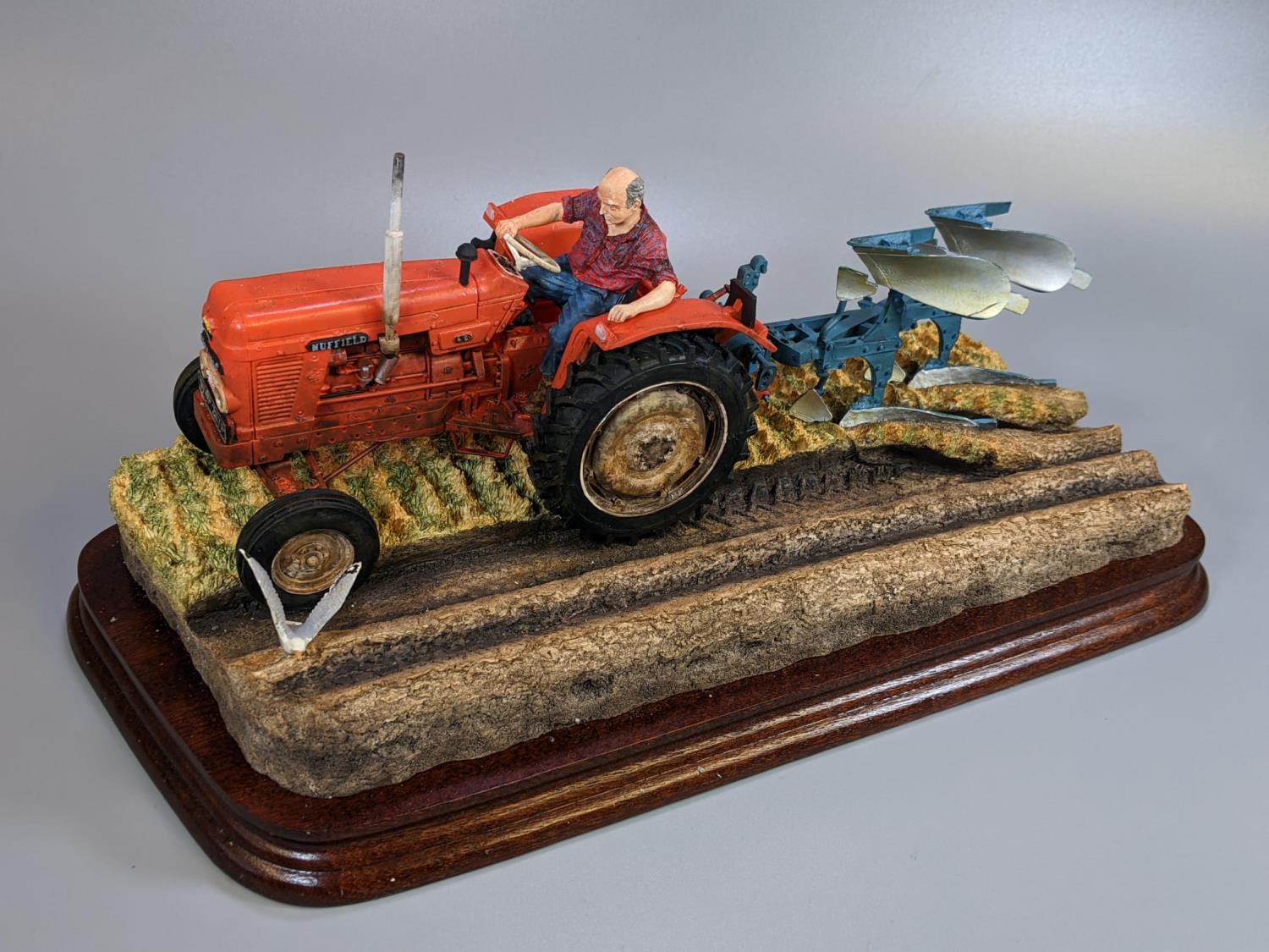 Border Fine Arts Classics Sculpture, 'Reversible Ploughing', No. 646 of a limited edition of 1500,