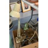 Three vintage enamelled Anglepoise lamps. (3) (B.P. 21% + VAT)