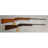 BSA Cadet-Major .177 vintage break action air rifle No. CC31048. Together with another BSA Cadet .