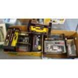 Two boxes of Masto 1:18 scale diecast model vehicles, all appearing in original boxes, to include: