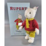 Modern Steiff Rupert Classic 'Rupert Bear', in original box with COA. (B.P. 21% + VAT)