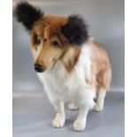 Hansa 4219 dog Shetland Sheepdog soft toy. (B.P. 21% + VAT)