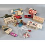 Collection of tinplate and other vintage toys, to include: Brimtoy Pocket Toy in original boxes,