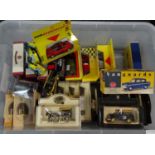 Collection of diecast model vehicles, mainly promotional in original boxes and loose, to include: