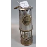 Protector Lamp & Lighting Co. type 6 Miner's safety lamp. 25cm high approx. Unused condition. (B.