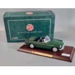 Corgi limited edition 1:18 scale 1963 MGB Roadster in original box. (B.P. 21% + VAT)