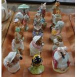 Tray of Royal Albert and Beswick Beatrix Potter figures. (15) (B.P. 21% + VAT)
