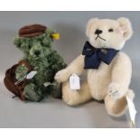 Two modern Steiff teddy bears: 'Thursday's Bear' and 'A Million Hugs' 1907-2007. (2) (B.P. 21% +