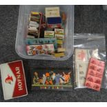 Collection of vintage matchboxes and similar items, various makes to include: Tiger, Bluebell