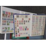 Stamp collection of mostly used Foreign stamps in six large stockbooks, many 100s. (B.P. 21% + VAT)