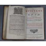 'Ovid's Epistles', printed for Joseph Davidson at the Angel in the Poultry, Cheapside. 1746. 'The
