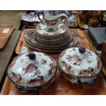 Three trays of Wood & Son 'Cambridge' design Royal semi-porcelain items to include: various sizes of