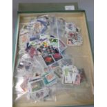 Great Britain range of mint commemorative stamps sorted by value into packets 10p - 65p. Face