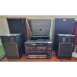 Sharp Music Centre with two pairs of speakers. (B.P. 21% + VAT)