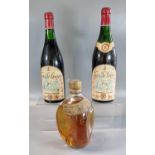 Bottle of John Haig & Co Ltd dimple Scotch Whisky together with two bottles of Nuits St Georges