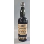 Vintage bottle of Sandeman Dry Pale Sherry, by special appointment of His Majesty King George V.