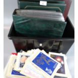Great Britain collection of Post Office Cards (PHQ) in four albums and in packets and loose. (B.P.