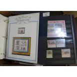 Collection of Royal events stamps in seven albums and stockbook, many 100s of mint stamps in sets