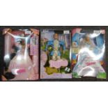 Two modern Barbie as Rapunzel Dolls in original boxes to include Ken as Prince Stefan and another by