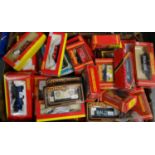 Box of Hornby and Mainline Railways items: wagons, locomotives etc. (B.P. 21% + VAT)