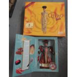 Hong Kong 1998 Anniversary Limited Edition Golden Qi-Pao Barbie doll in original box together with a