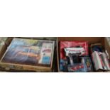 Scalextric 62 International Model Motor Racing Set in original box together with various