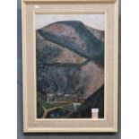 Les Mason," Oakwood, Pontrhydyfen", signed verso. Oils on board. 59x39cm approx. Framed. (B.P. 21% +