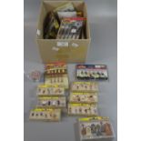 Box of Hornby, Noch, and Bachmann Branch-line etc. Boxed items to include: station passengers,