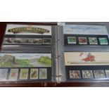 Great Britain collection of stamp Presentation Packs in Royal Mail Album 1982-1997 period. (B.P. 21%