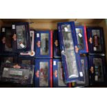 Box of Bachmann Branch-line scale 1:76 - OO gauge wagons and tankers in original boxes. (B.P.