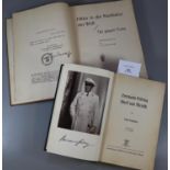 Two German language hardback books of World War II interest; Hermann Goring 'Werk Und Mensch' 1938